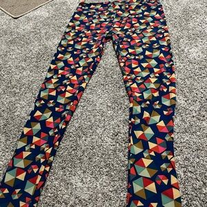 LuLaRoe Multicolor Geometric Leggings